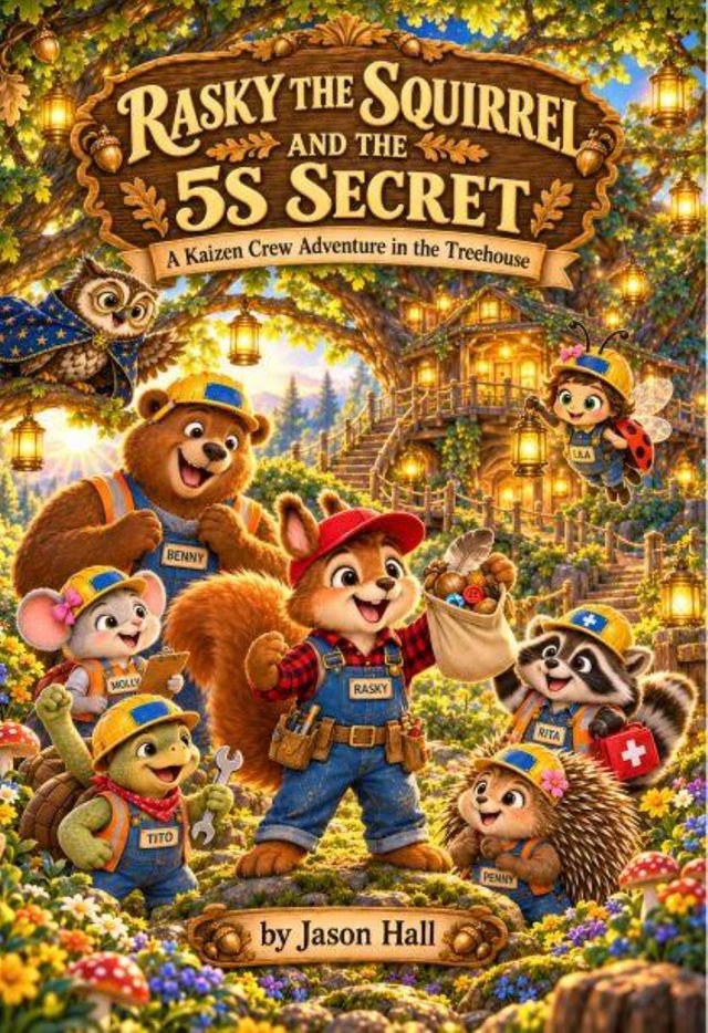 Cover of Rasky the Squirrel and the 5S Secret