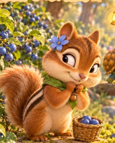 Cheeky the chipmunk