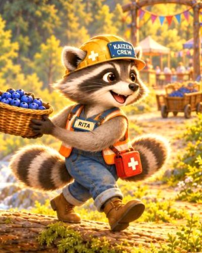 Rita the raccoon