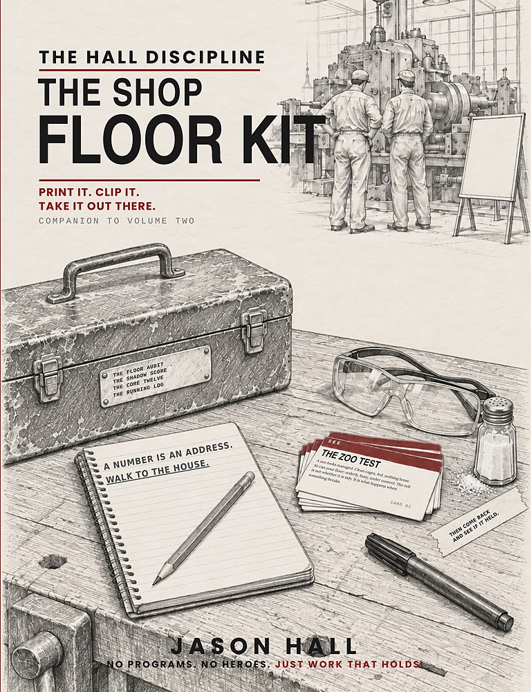 Front cover of The Hall Discipline Shop Floor Kit by Jason Hall